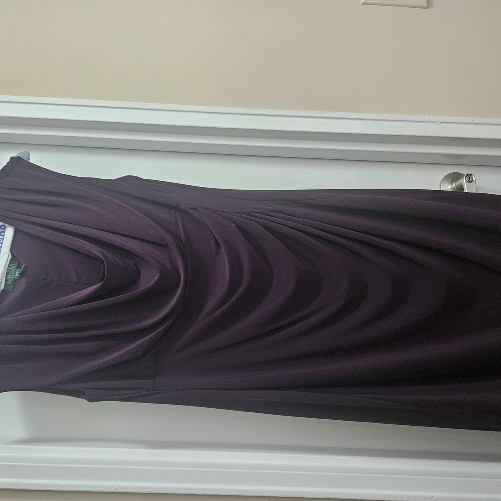 Ralph Lauren Elegant Purple Women's Dress